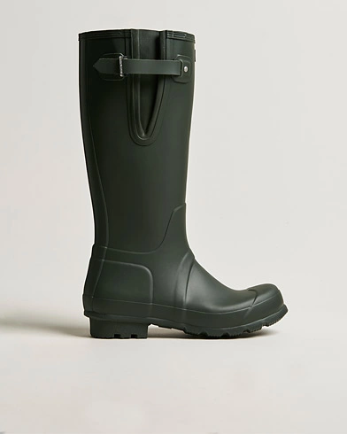 Herre | Kalosjer og gummistøvler | Hunter Boots | Original Tall Side Adjustable Boot Dark Olive