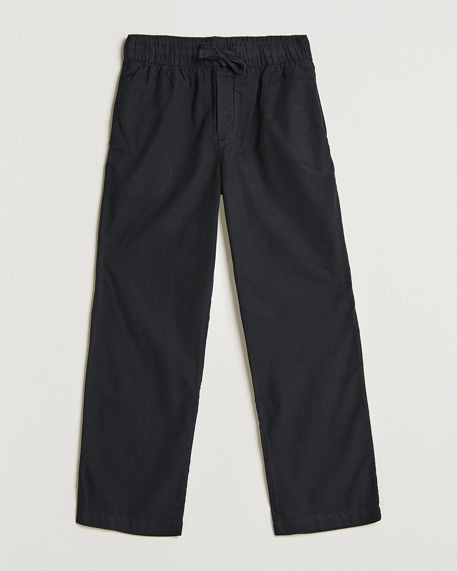 Herre | | Tekla | Flannel Pyjama Pants Lucid Black