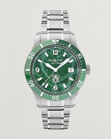 Herre |  | Montblanc | 1858 Iced Sea Automatic 41mm Green