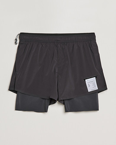 Herre | Shorts | Satisfy | TechSilk Shorts Black