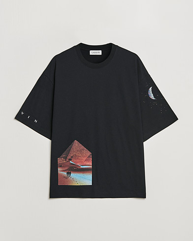 Herre | Lanvin | Lanvin | Sci-Fi Printed T-Shirt Black