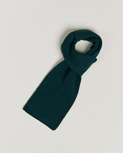 Herre | Skjerf | Piacenza Cashmere | Short Loop Cashmere Scarf Racing Green