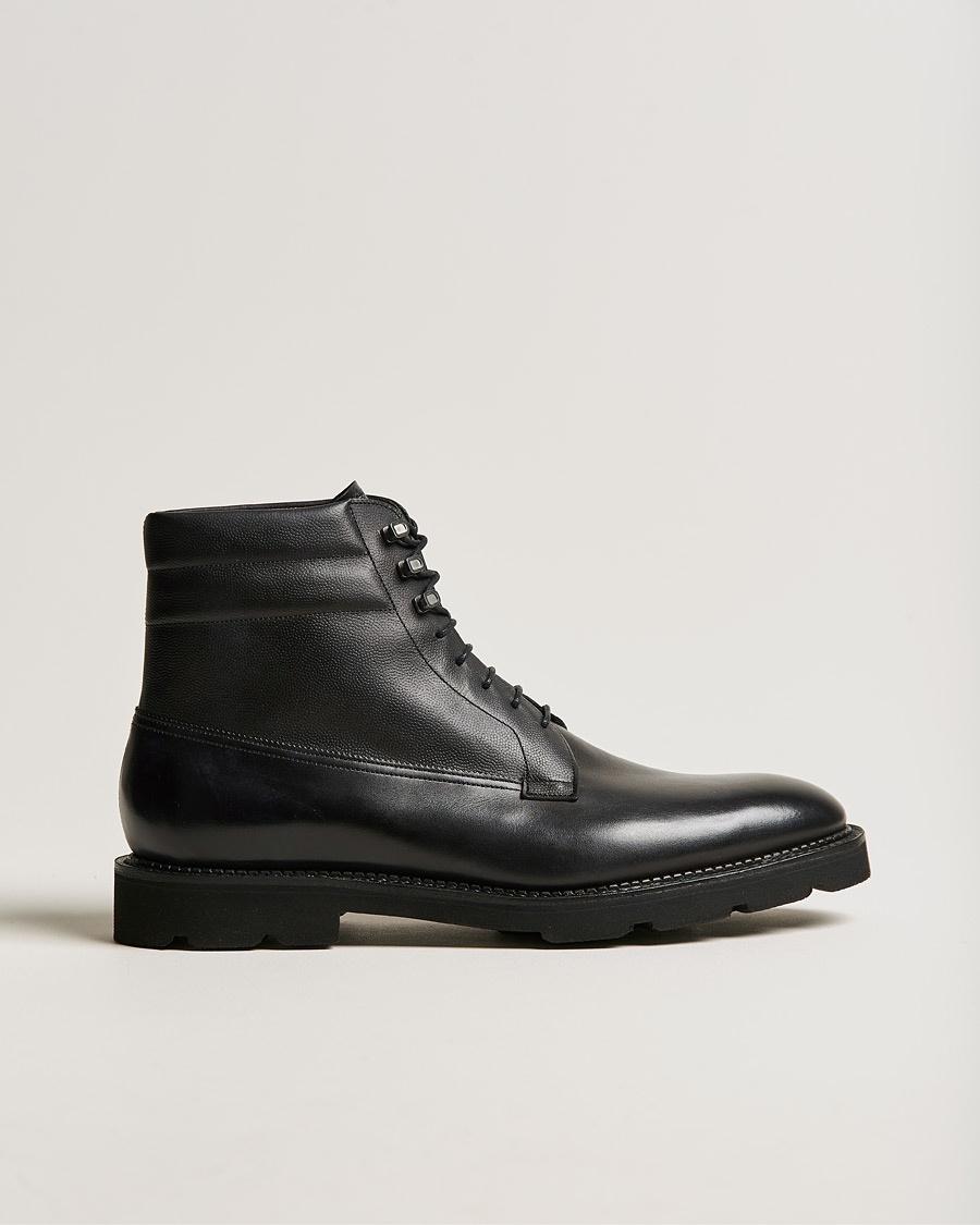 Herre | John Lobb | John Lobb | Adler Leather Boot Black Calf
