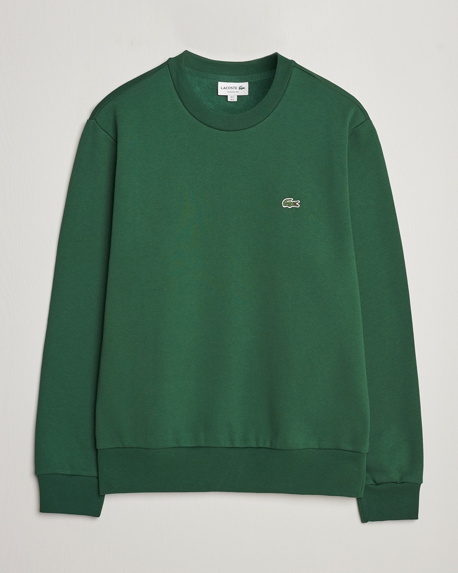 Lacoste Crew Neck Sweatshirt Green – Grønn