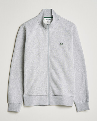 Herre |  | Lacoste | Full Zip Sweater Silver Chine