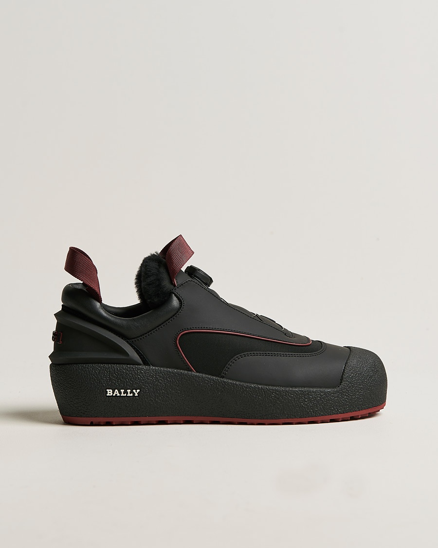 Herre | | Bally | Curtys Curling Sneaker Black/Heritage Red