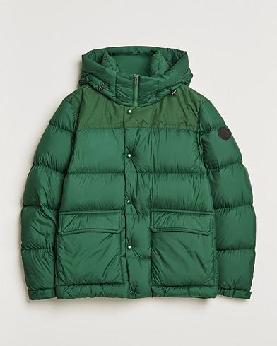 Herre | Woolrich | Woolrich | Microfiber Sierra Padded Jacket Waxed Green