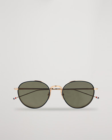 Herre | Thom Browne | Thom Browne | TB-S119 Sunglasses Navy/White Gold
