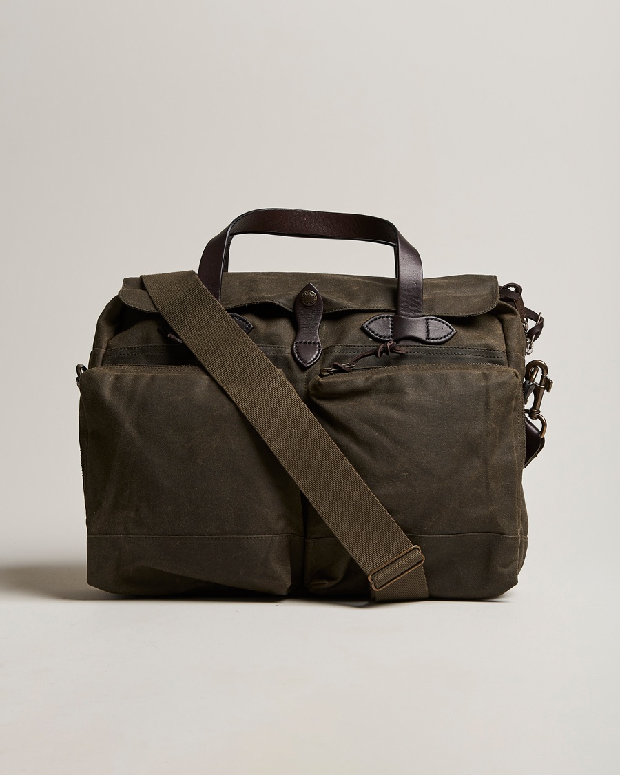 Herre | | Filson | 24-Hour Tin Briefcase Otter Green