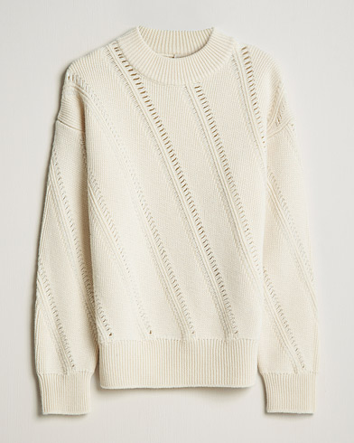 Herre |  | Sunflower | Pietro Knitted Sweater Off White