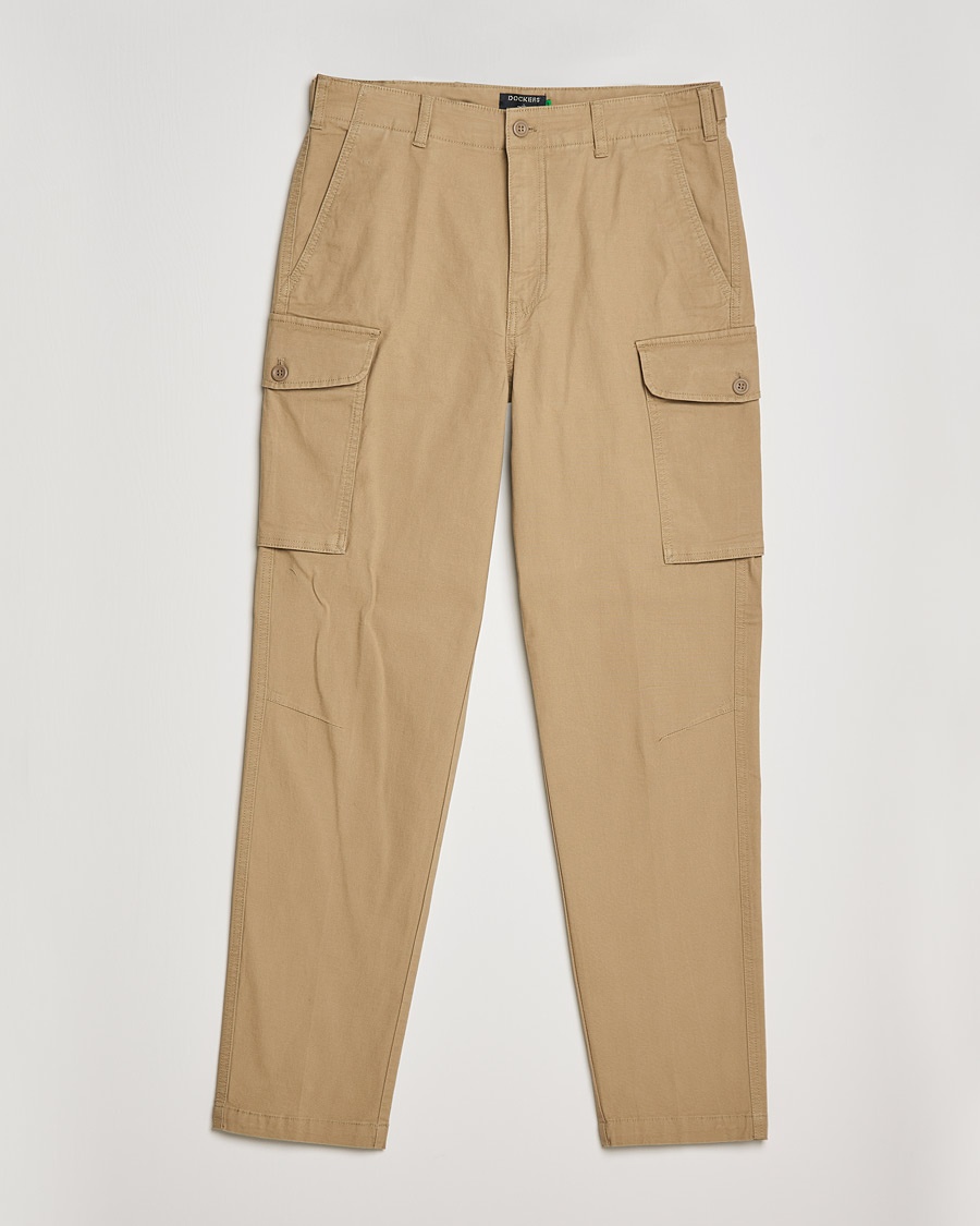 Herre | | Dockers | Tapered Cotton Cargo Pant Harvest Gold