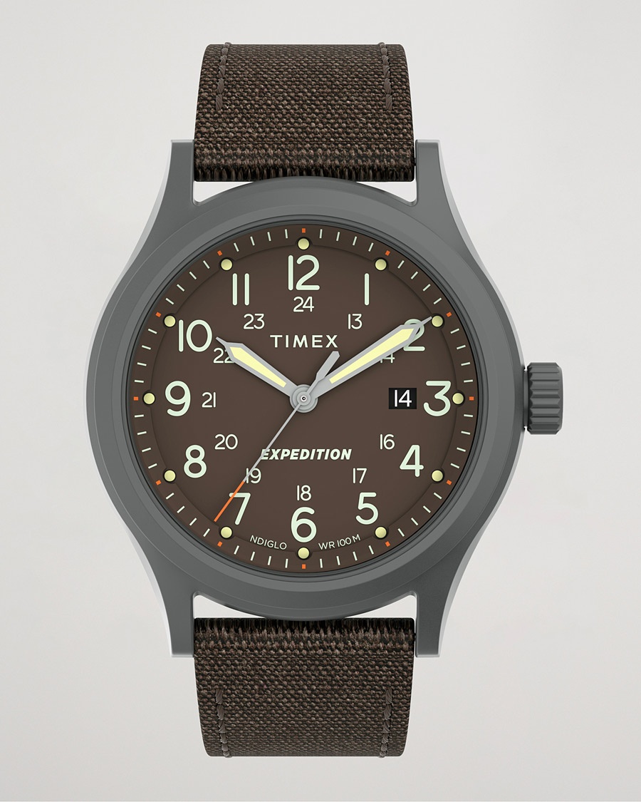 Herre | | Timex | Expedition North Indiglo Watch 41mm Sierra Brown