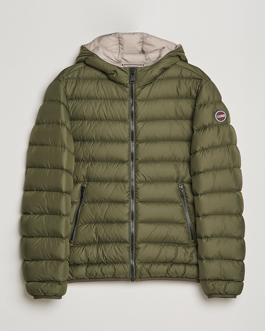 Herre | | Colmar | Concrete Down Hooded Jacket Bush
