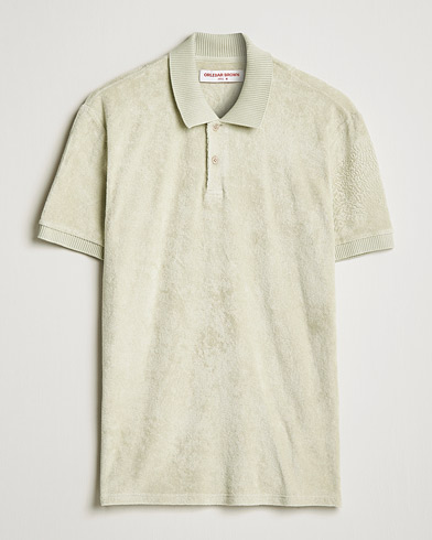 Herre |  | Orlebar Brown | Jarrett Towelling Polo Parched Green