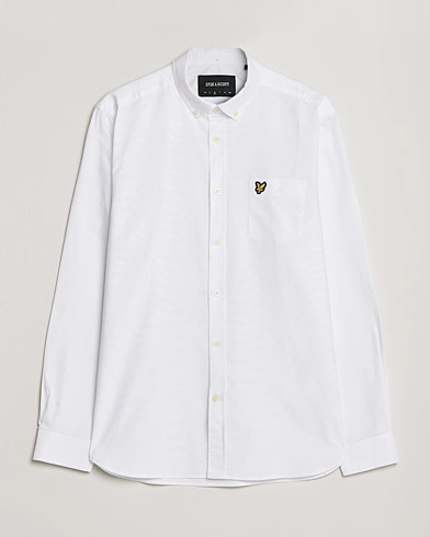 Herre | Oxfordskjorter | Lyle & Scott | Lightweight Oxford Shirt White