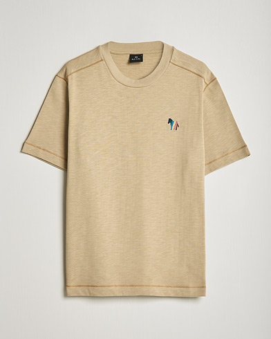 Herre | T-Shirts | PS Paul Smith | Zebra Organic Cotton T-Shirt Sand