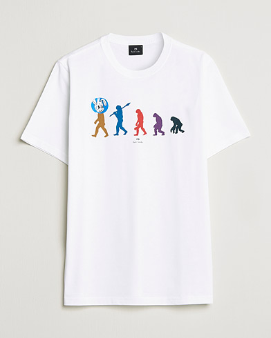 Herre | Klær | PS Paul Smith | Evolution Cotton T-Shirt White
