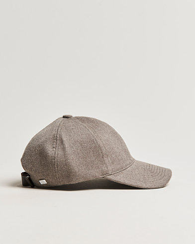 Herre | Caps | Varsity Headwear | Cashmere Soft Front Baseball Cap Marble Beige
