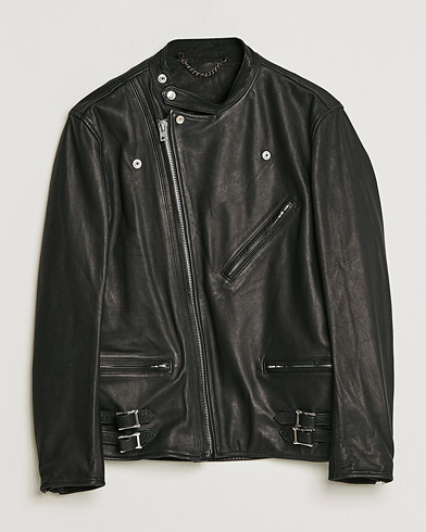 Herre | Skinnjakker | Beams F | Riders Leather Jacket Black