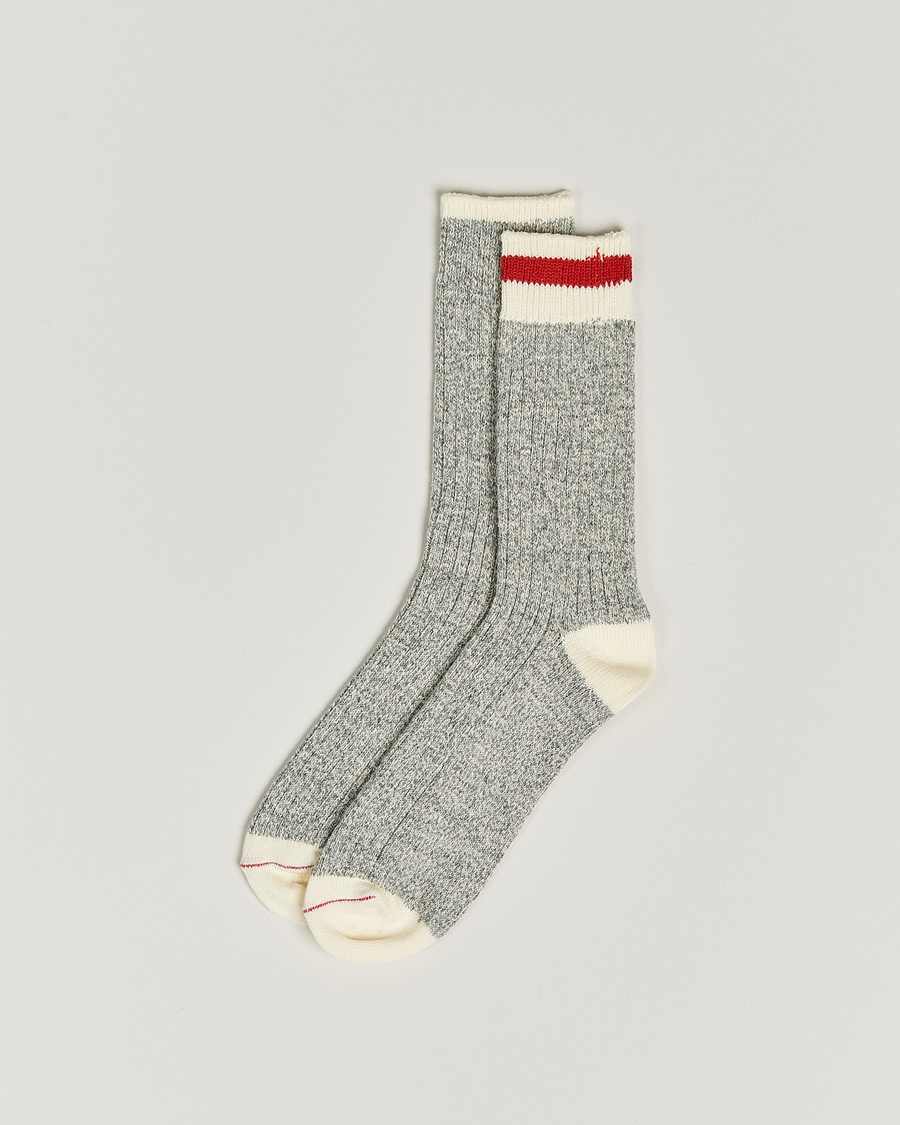 BEAMS PLUS BEAMS PLUSRag SocksGrey/Red – Grå