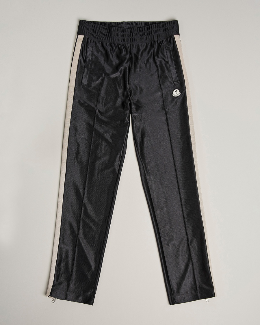 Herre | | Moncler Genius | 8 Palm Angels Shiny Sweatpants Black