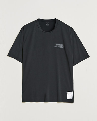 Herre | Satisfy | Satisfy | AuraLite T-Shirt Black