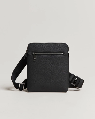 Herre | Assesoarer | BOSS | Crosstown Leather Bag Black