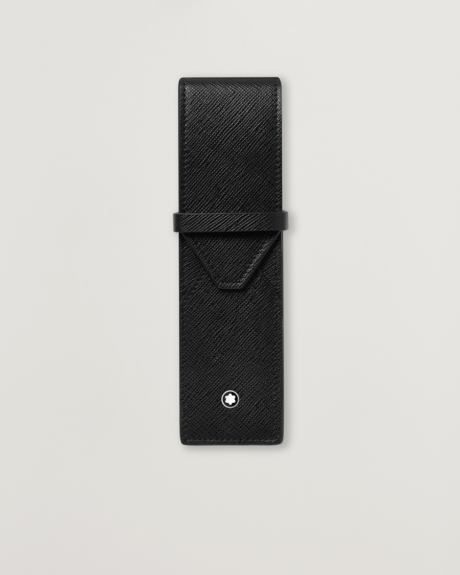 Montblanc Sartorial 2-Pen Pouch Black – Svart