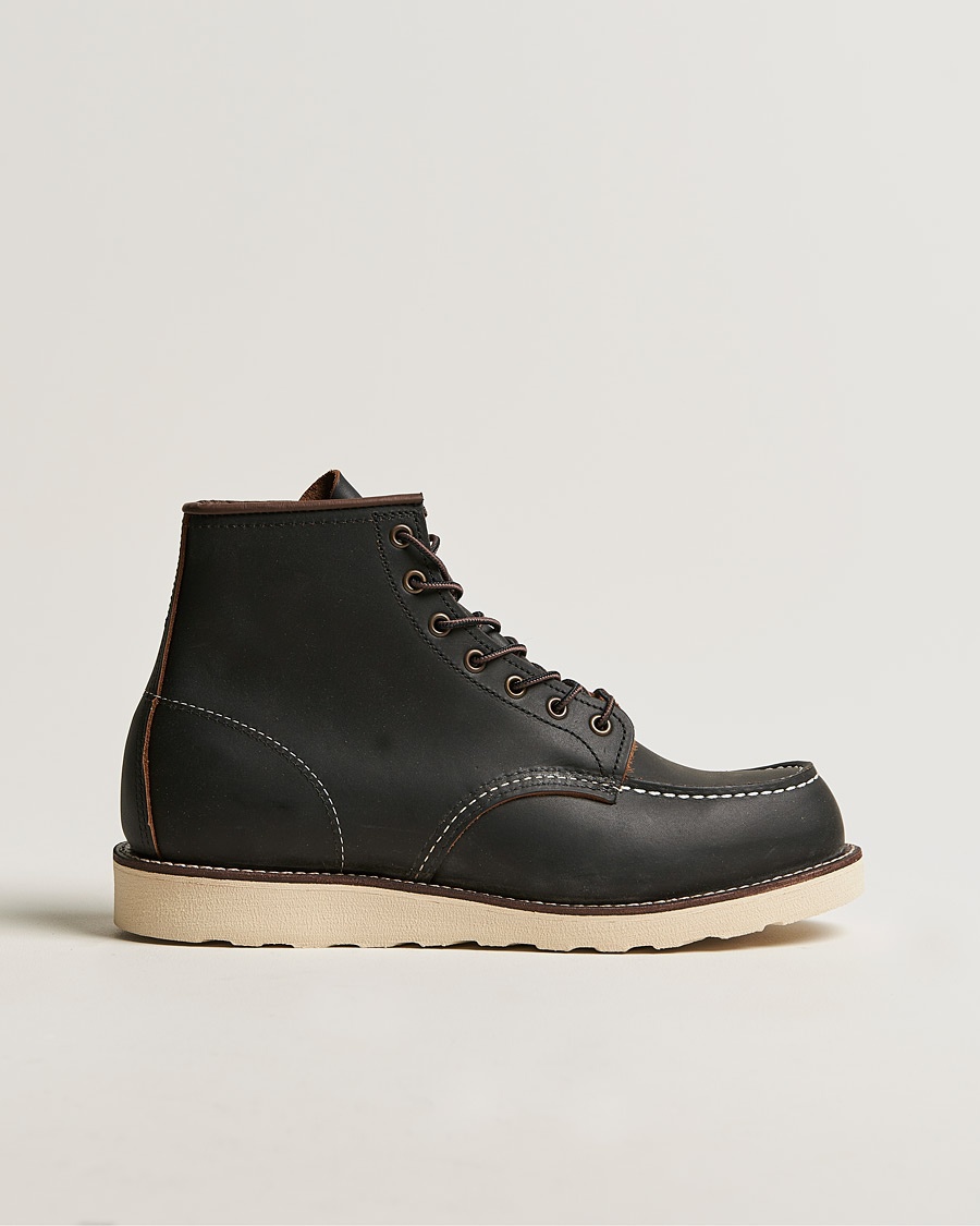 Red Wing Shoes Moc Toe Boot Black Prairie – Svart