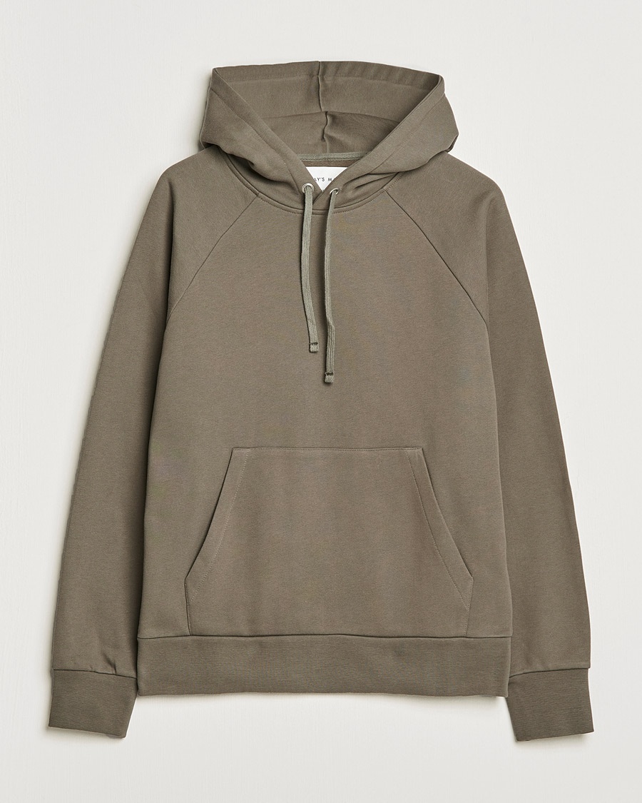 Herre | | A Day's March | Lafayette Organic Cotton Hoodie Army