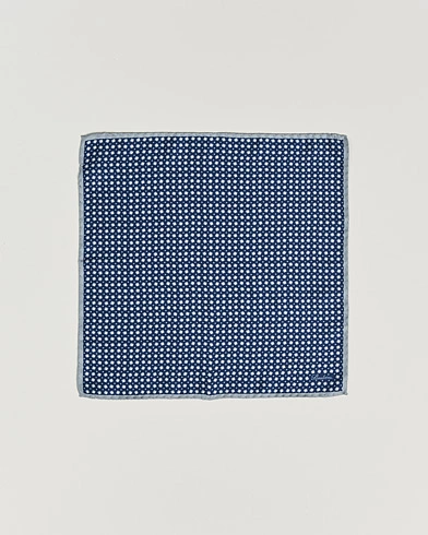 Herre | Lommetørklær | Stenströms | Silk Handkerchief Navy