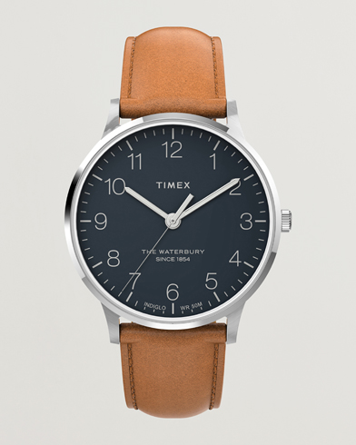 Herre | Klokker | Timex | Waterbury Classic 40mm Blue Dial