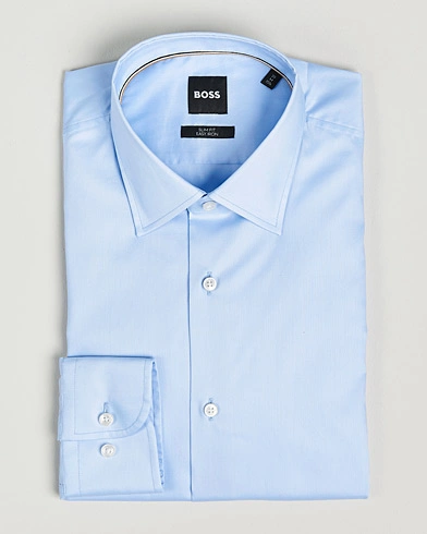 Herre | Businesskjorter | BOSS | Hank Slim Fit Shirt Light Blue
