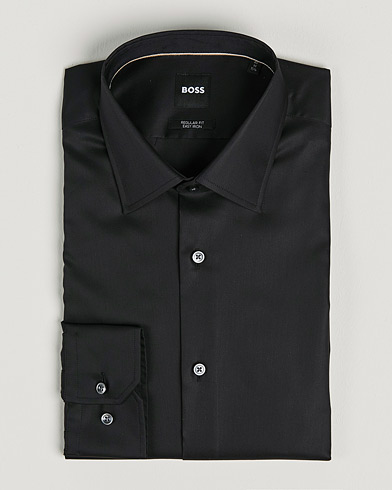 Herre | Businesskjorter | BOSS | Joe Regular Fit Shirt Black