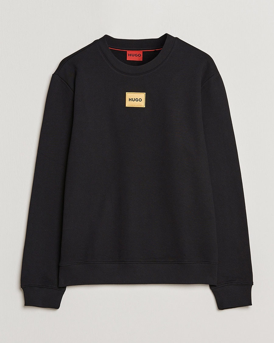Herre | | HUGO | Diragol Crew Neck Sweatshirt Black