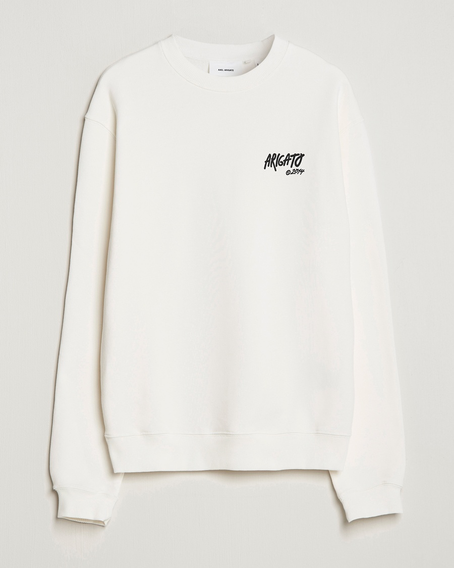 Herre | | Axel Arigato | Arigato Graffiti Sweatshirt Ecru