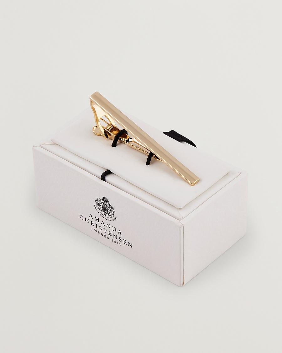 Amanda Christensen Tie Clip Gold – Gull