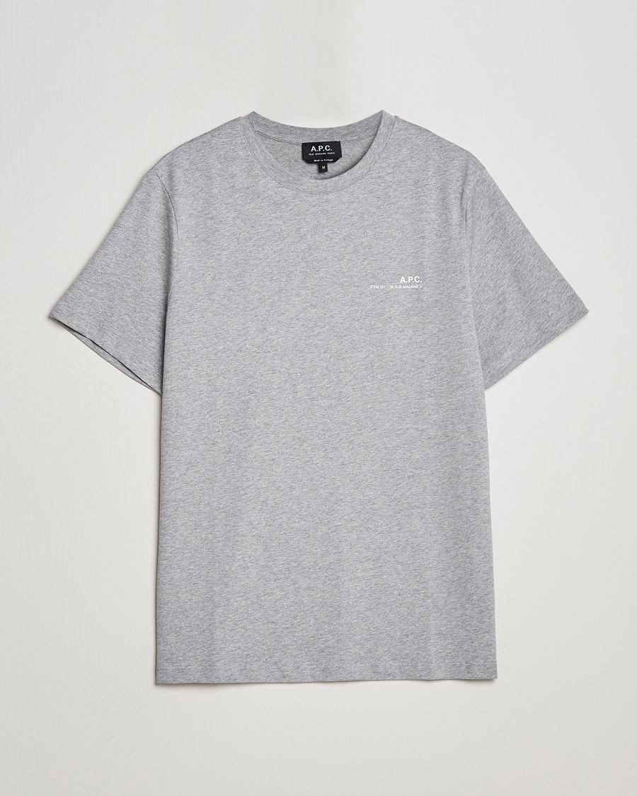 Herre | | A.P.C. | Item T-Shirt Heather Grey