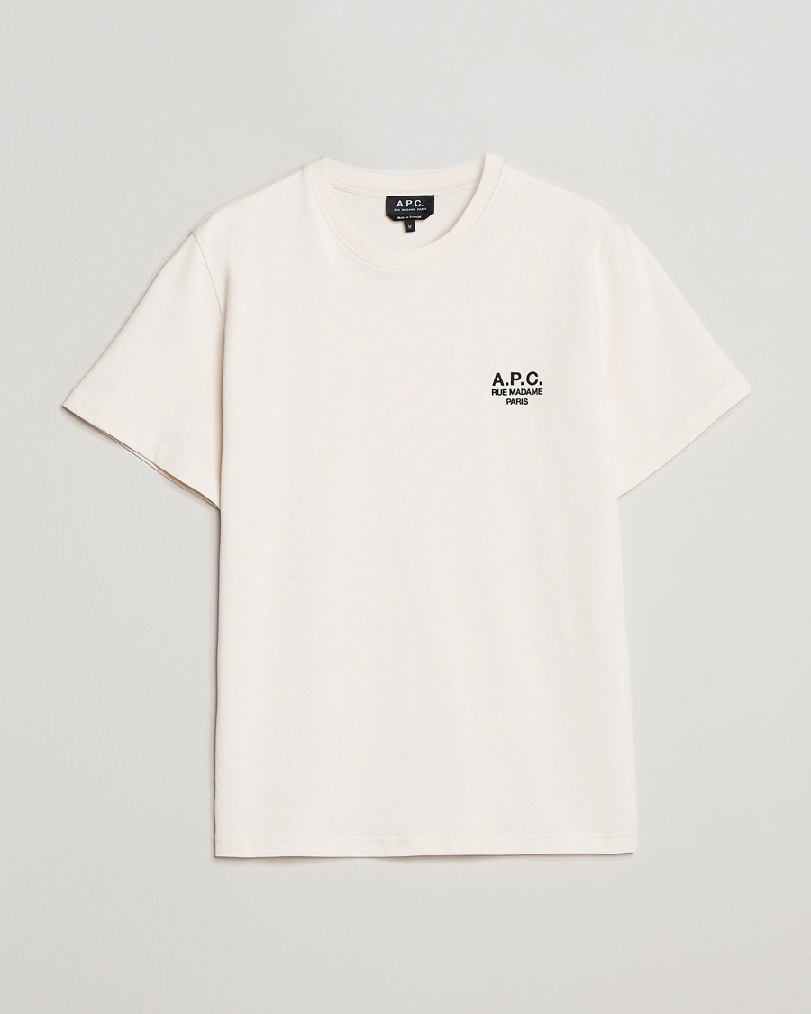 Herre | | A.P.C. | Raymond T-Shirt Off White