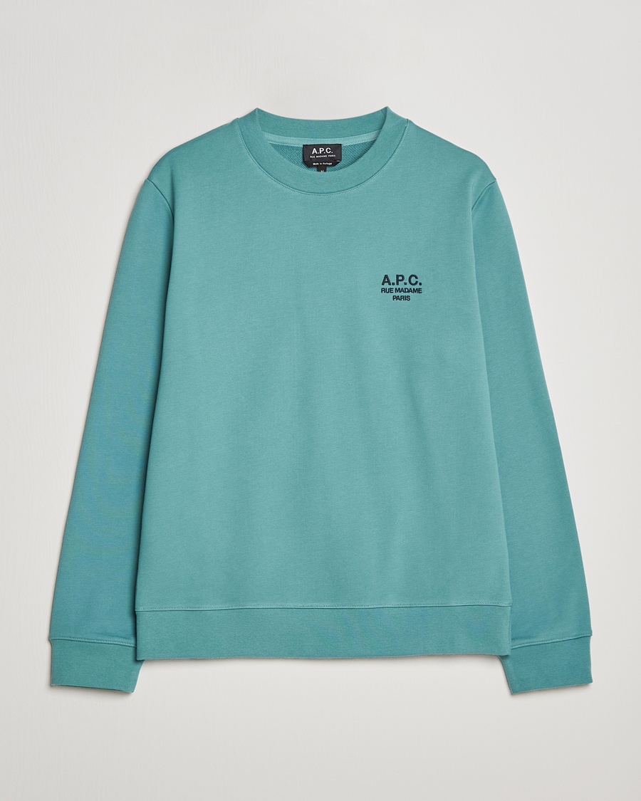 Herre | | A.P.C. | Rider Sweatshirt Green
