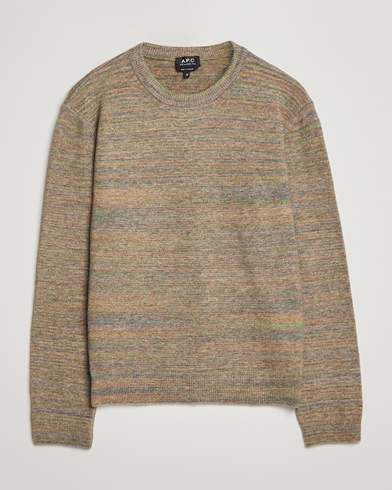 Herre | A.P.C. | A.P.C. | Degrade Sweater Light Khaki