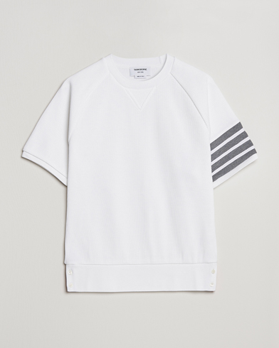 Herre | Thom Browne | Thom Browne | Short Sleeve Sweatshirt White