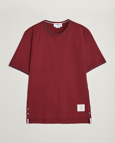 Herre |  | Thom Browne | Jersey T-Shirt Burgundy