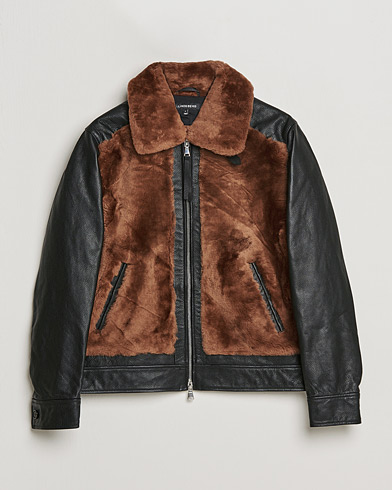 Herre |  | J.Lindeberg | Grizzly Sheepskin Leather Jacket Chipmunk