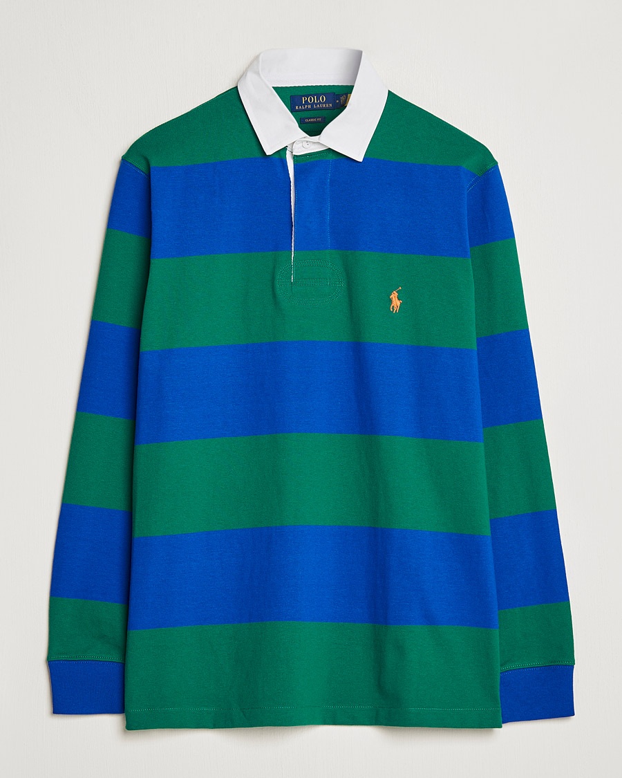Herre | | Polo Ralph Lauren | Jersey Striped Rugger Blue/Green