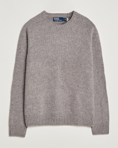 Herre | Strikkede gensere | Polo Ralph Lauren | Wool Knitted Sweater Grey