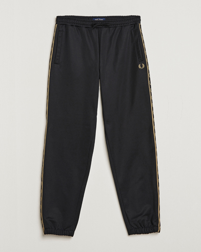 Herre | Joggebukser | Fred Perry | Taped Track Pants Black