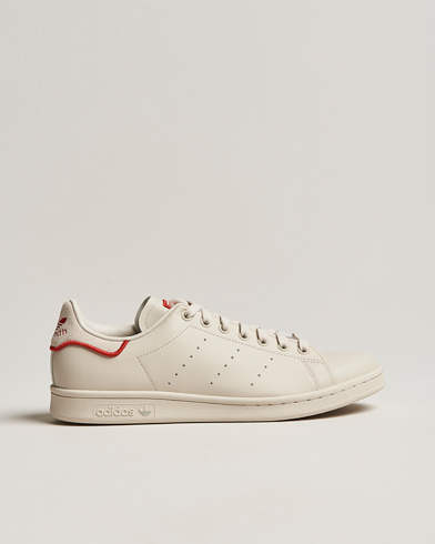 Herre | Sko | adidas Originals | Stan Smith Sneaker Alumin/Cold Red