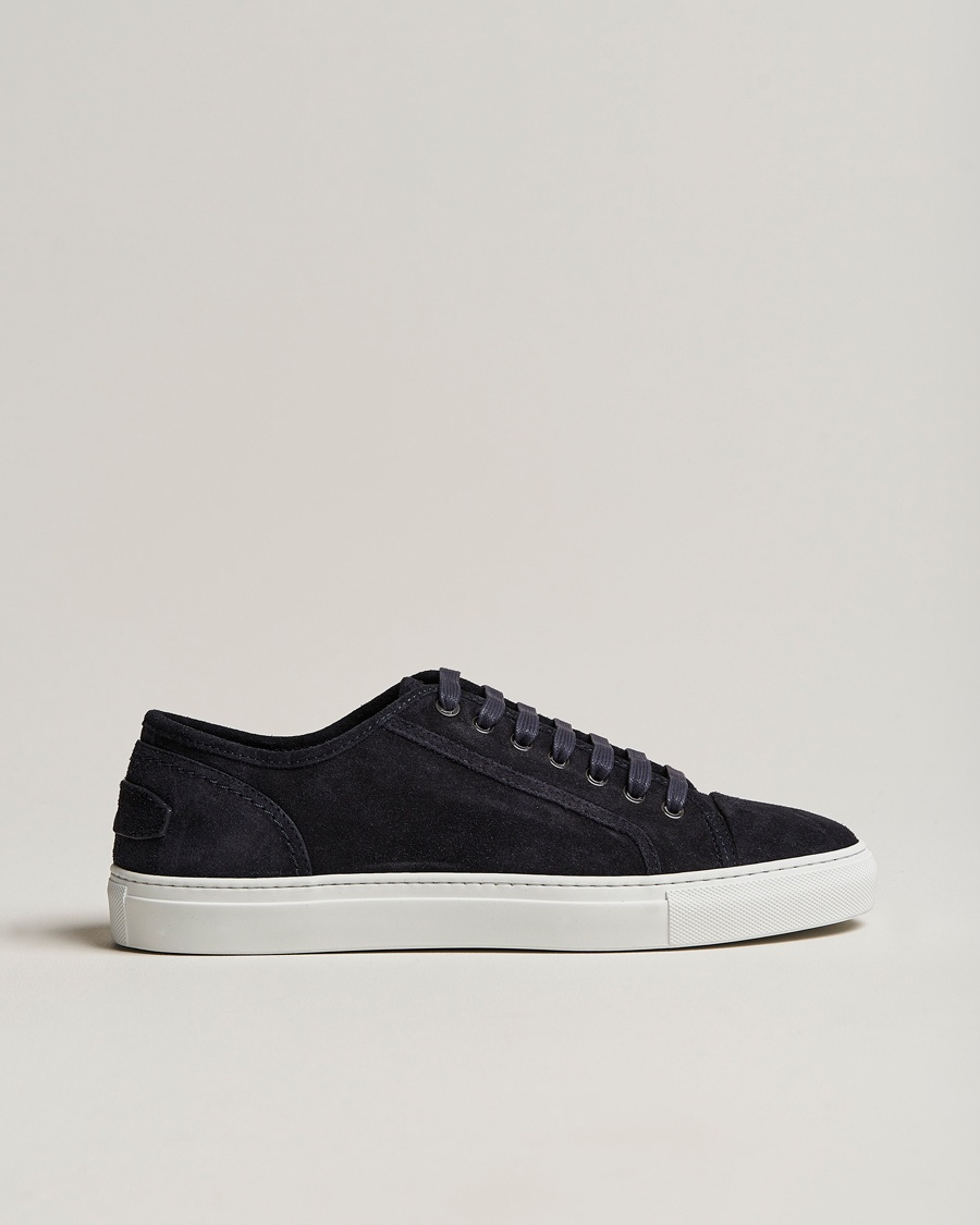 Herre | | Brioni | Casetta Suede Sneakers Navy