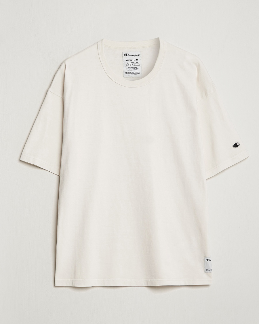 Herre | | Champion | Heritage Garment Dyed T-Shirt Egret